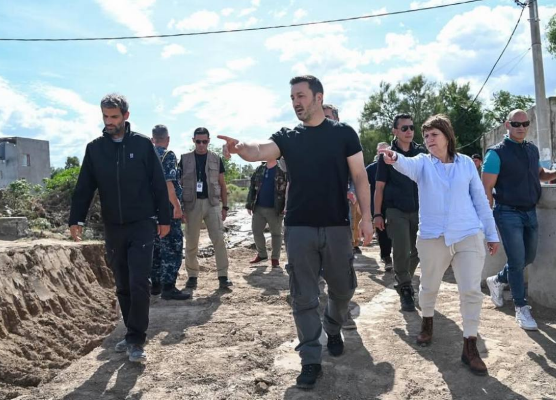 Bajo el liderazgo de Javier Milei, Luis Petri trabaja para asistir a los afectados en Bahía Blanca 