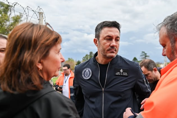 Luis Petri y Patricia Bullrich viajaron a las zonas afectadas por las inundaciones