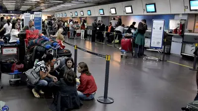 Temporal paralizó Aeroparque y dejó a miles de pasajeros varados antes de Nochebuena