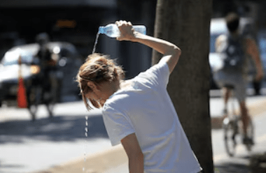 Más de 80 personas fueron asistidas por golpes de calor en una jornada de 34 °C en&nbsp;CABA