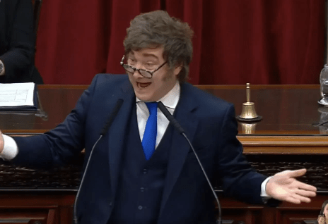 “Chilindrina troska”: la ironía de Milei contra Myriam Bregman en el&nbsp;Congreso