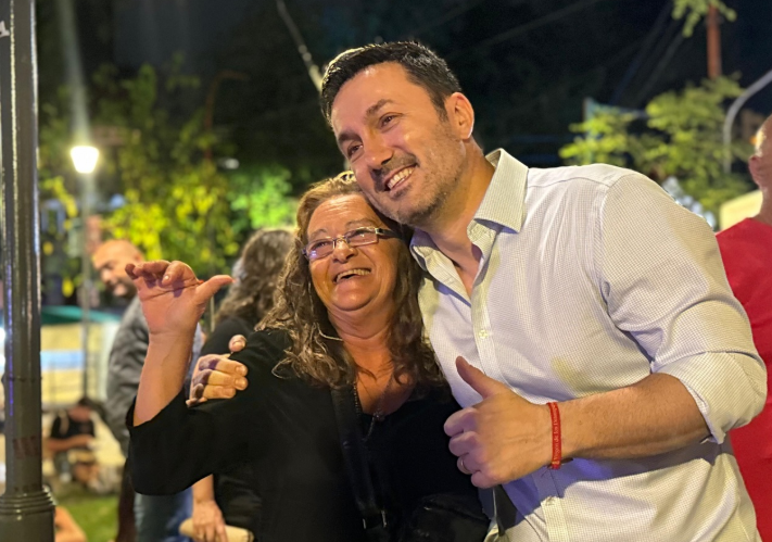 Recorrida por Mendoza: Luis Petri destacó el valor del trabajo y las tradiciones en la Festa in&nbsp;Piazza