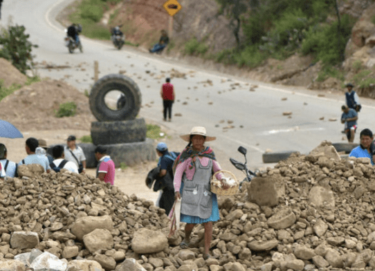 Exportadores bolivianos alertan por millonarias pérdidas debido a los&nbsp;bloqueos