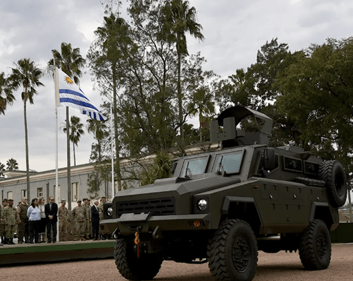 Uruguay evalúa incorporar vehículos militares para reforzar la lucha contra el crimen&nbsp;organizado