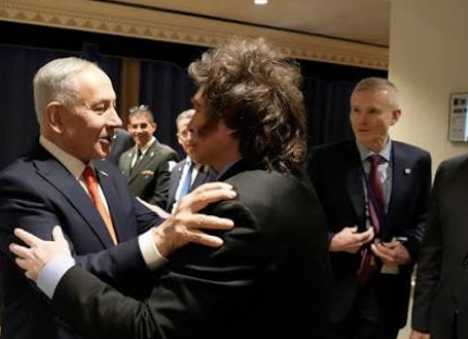 Javier Milei mantuvo un encuentro bilateral con Benjamin Netanyahu en Nueva York
